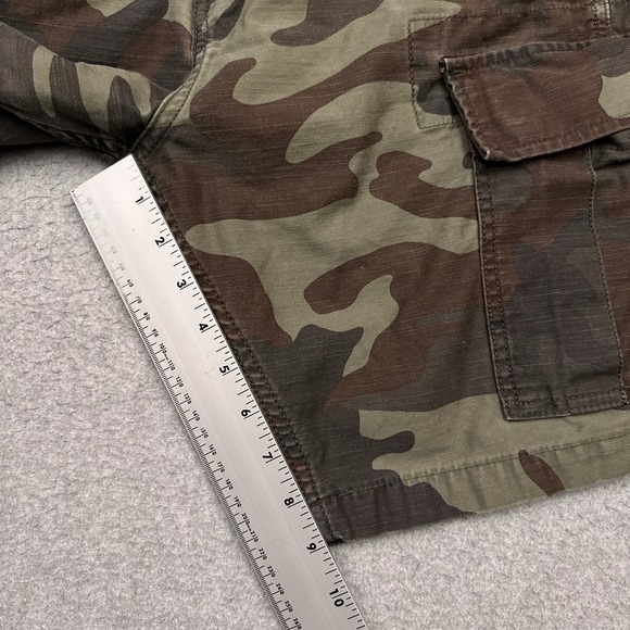 Levi's Carrier‎ Camo Cargo Shorts Men's 30* Woodland Utility Heavyweight Cotton - Picture 4 of 10